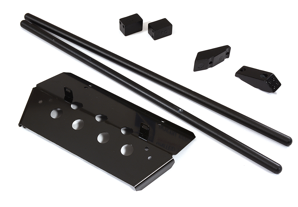 C29404 Realistic Rear Alloy Bumper Set for Traxxas 1/10 TRX-6 Trail Crawler 6X6 G63 - Image 1