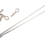 Secured Body Clip (4) with 130mm Retainer Link for 1/10 Scale R/C