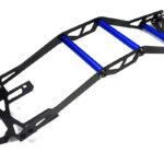 Alloy Metal Exo-Skeleton Body Roll Cage Kit for Traxxas 1/10 Rustler 4X4 6718