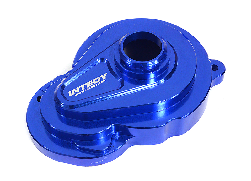 C29596BLUE Billet Machined Alloy Gear Cover for Team Associated DR10 Drag Race Car RTR - Image 1