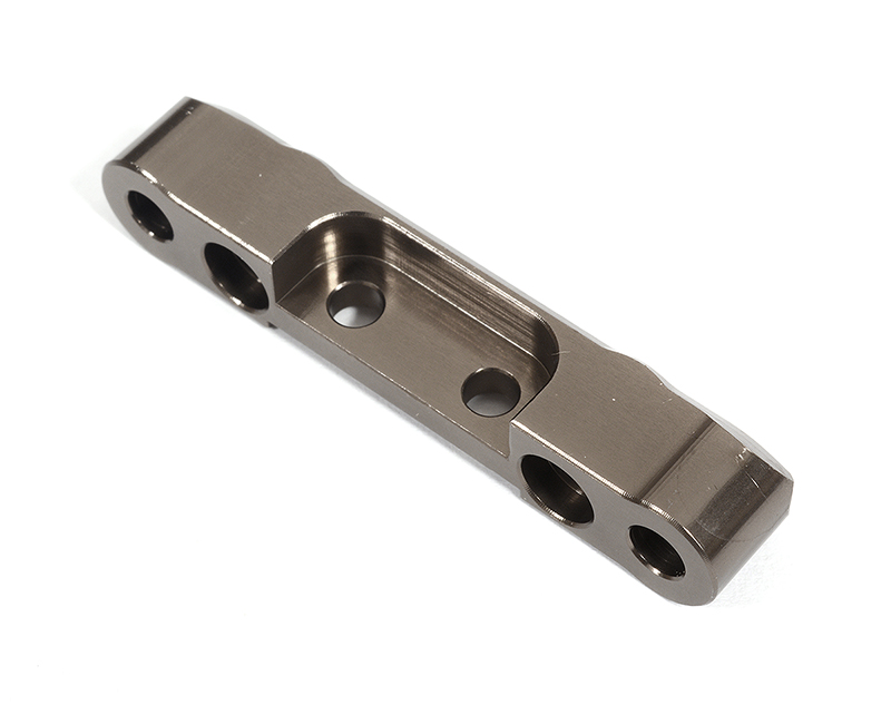 C29597GREY Billet Machined Alloy Rear Arm Brace for Team Associated DR10 Drag Race Car RTR - Image 1