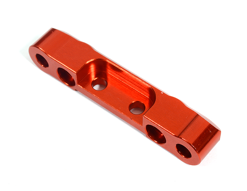 C29597RED Billet Machined Alloy Rear Arm Brace for Team Associated DR10 Drag Race Car RTR - Image 1