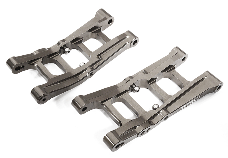 C29612GREY Billet Machined Alloy Rear Suspension Arms for Associated DR10 Drag Race Car RTR - Image 1