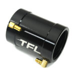 Billet Machined Alloy Water Cooling Jacket 29x50mm for RC Boat Silver