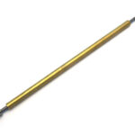 Straight 195mm Long 4mm Stainless Steel Shaft w/ Brass Stuffing Tube for RC Boat