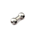 Stainless Steel Linkage Rod Adjuster 2mm L=20mm D=8mm for RC Boat