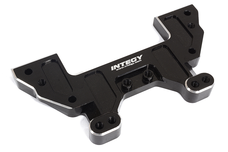 C29984BLACK Billet Machined Rear Chassis Brace for Team Associated DR10 Drag Race Car RTR - Image 1