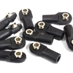 M4 Size Straight 22mm length Ball Ends Type Tie Rod Ends, w/ 3mm Ball Links