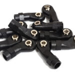 M4 Size Angled 26mm length Ball Ends Type Tie Rod Ends, w/ 3mm Ball Links
