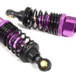Alloy Shocks w/ Hard Springs for 1/10 Touring Car & Drift Car (L=58mm)