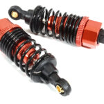 Alloy Shocks w/ Hard Springs for 1/10 Touring Car & Drift Car (L=58mm)