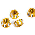 Realistic Billet Machined M4 Size Wheel Nuts for 1/10 Scale RC