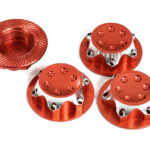 Billet Machined 17mm Hex Wheel Nuts for Most 1/8 Buggy, Truggy, SC & Mon. Truck