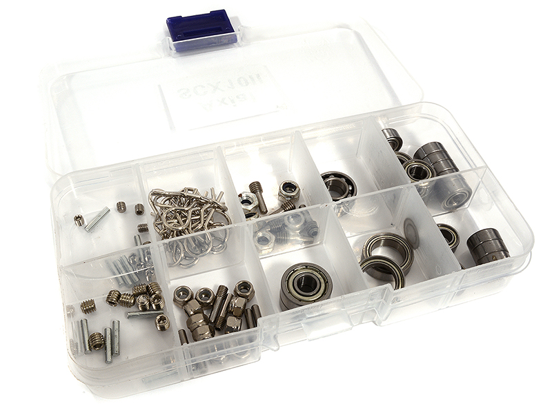 C30068 Replacement Ball Bearing & Hardware Set for Axial 1/10 SCX10 II - Image 1
