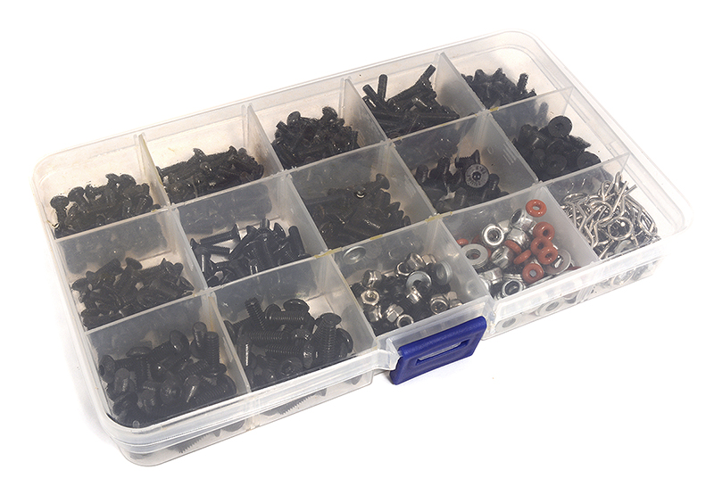 C30072 RC Model M3 & M4 Metric Size Screw & Hardware Maintenance Kit - Image 1