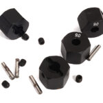 12mm Hex Wheel (4) Hub 9mm Thick for 1/10 Traxxas, Axial, Tamiya, Drift & TC