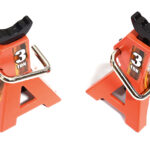 Realistic Model 3 Ton Jack Stands (2) for 1/10, 1/8 Scale & Rock Crawler