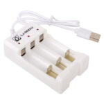 USB Powered DC Charger for Rechargeable AA & AAA Batteries