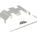 Stainless Steel Chassis Protection Plate for Axial 1/24 SCX24 Rock Crawler