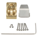 Machined Brass 18g Differential Cover w/ Protection Plate for Axial 1/24 SCX24