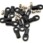 Plastic Rod Ends 12pcs w/ Hollow Balls, Large (5347) for Traxxas 1/10