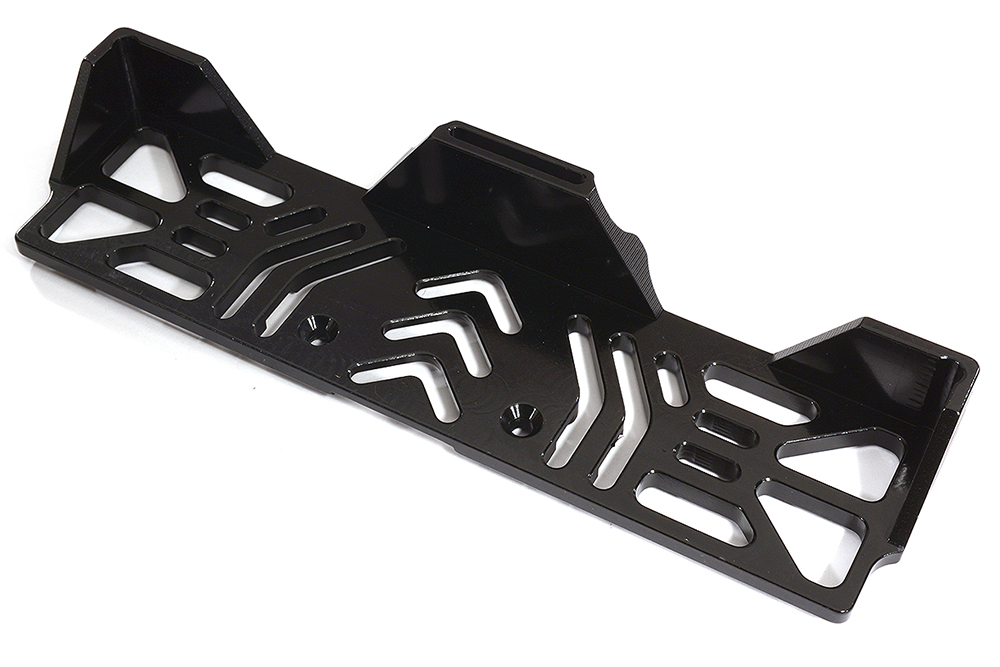 C30413BLACK Alloy Machined Battery Tray for Axial 1/10 SCX10 III Off-Road Crawler - Image 1