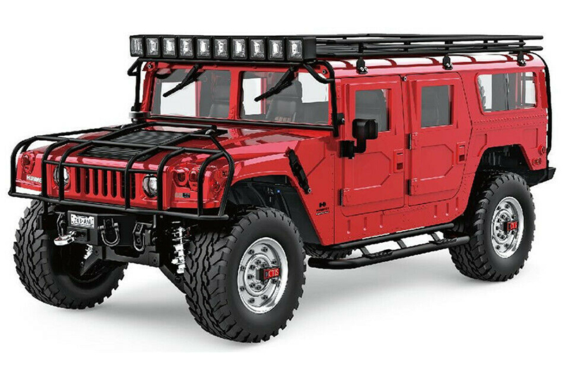 C30426RED HG-P415 Pro 1/10 4X4 RC H1 Hummer ARTR w/2.4GHz Remote 16C Sound & Light Upgrade - Image 1
