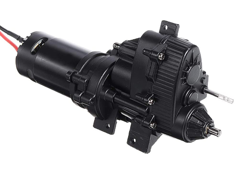 C30428 Gearbox Assembly w/ 550 Motor 4ASS-P07 for HG-P408 1/10 4X4 Hi Hummer - Image 1