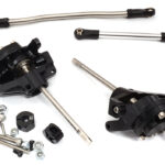 Alloy Machined Front Portal Axle Conversion for Axial 1/10 SCX10 II