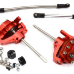 Alloy Machined Front Portal Axle Conversion for Axial 1/10 SCX10 II