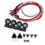 Realistic Roof Top Spot LED (4) Light Set for 1/16, 1/18 & WPL L=66mm