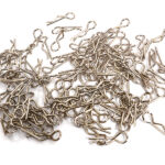 Bent-Up Body Clips (100) for 1/16 Scale RC (LxW=18x5.5mm)