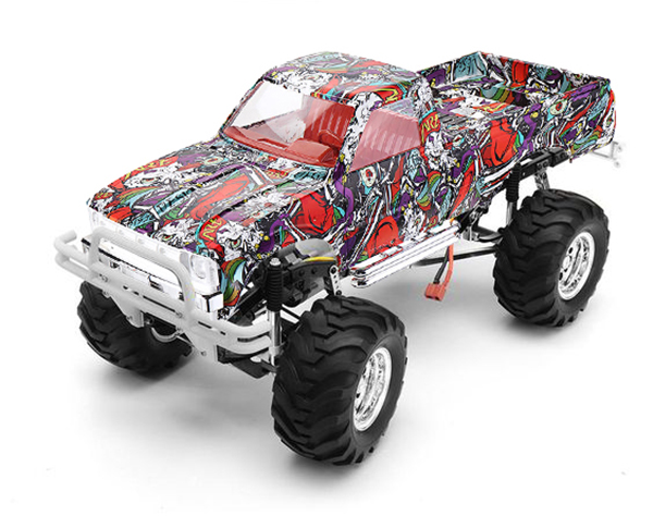 C30645 1/10 Scale 4X4 Metal Frame RC Pickup Truck Trail Crawler ARTR in 2.4GHz - Image 1