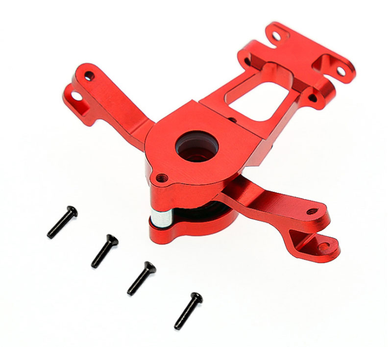 C30649RED Billet Machined Alloy Steering Bellcrank for Traxxas 1/10 E-Revo 2.0 5344 - Image 1
