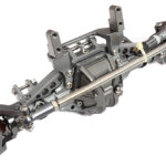 Complete Billet Machined T11 Front Axle for Axial 1/10 SCX-10 Dingo Honcho Jeep