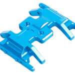 Billet Machined Alloy Center Skid Plate for Axial 1/24 SCX24 Rock Crawler