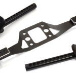 Machined Alloy Rear Body Posts w/ Mounts for Associated DR10 Drag Race Car RTR