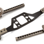 Machined Alloy Rear Body Posts w/ Mounts for Associated DR10 Drag Race Car RTR