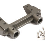 CNC Machined 43mm Type Front Bumper & Steering Servo Mount for Axial SCX-10