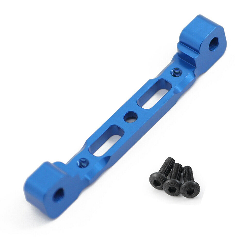 C31073BLUE Alloy Front Upper Pin Mount for Arrma 1/8 Kraton 6S BLX, Senton, Typhon AR330379 - Image 1