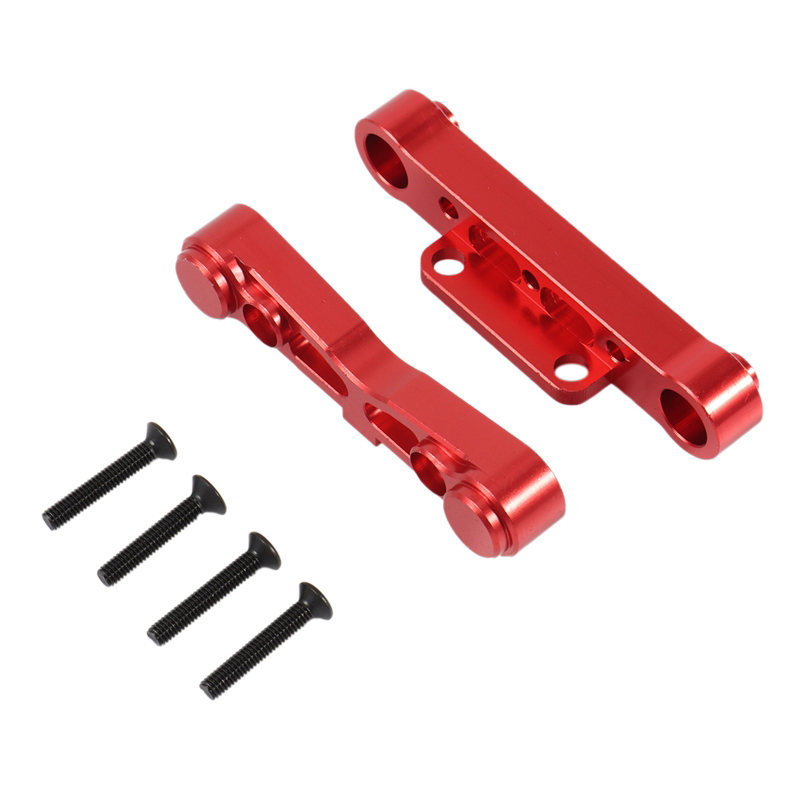 C31077RED Alloy Rear Lower Arm Mounts for Arrma 1/8 Kraton 6S BLX, Senton, Typhon AR330379 - Image 1