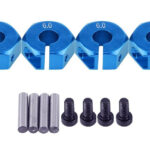 12mm Hex Wheel (4) Hub 6mm Thick for 1/10 Traxxas, Axial, Tamiya, Drift & TC