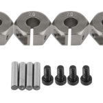 12mm Hex Wheel (4) Hub 7mm Thick for 1/10 Traxxas, Axial, Tamiya, Drift & TC