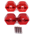 12mm Hex Wheel (4) Hub 5mm Thick for 1/10 Traxxas, Axial, Tamiya, Drift & TC