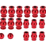 Alloy Pivot Balls (22) for Arrma 1/10 Big Rock 4X4 & 1/10 Granite 4X4 (AR330515)