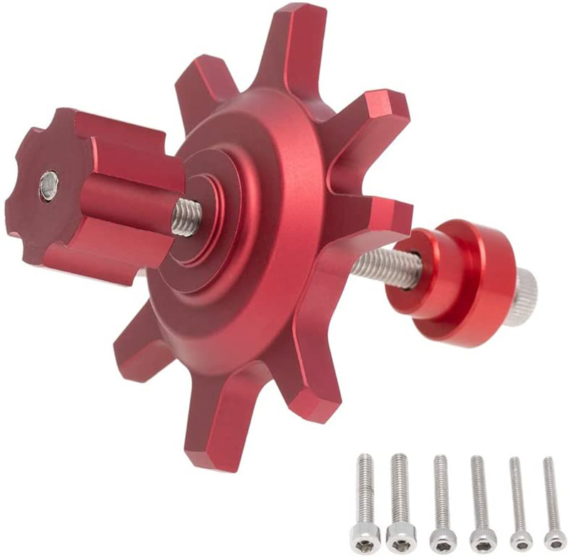C31242RED 1.9 & 2.2 Size Beadlock Wheel Mounting Tool for 1/10 Scale Crawlers - Image 1