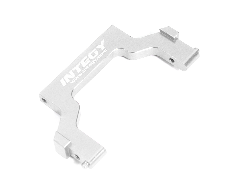 C31314SILVER Billet Machined Rear Chassis Brace for Axial 1/24 SCX24 Rock Crawler C10 - Image 1