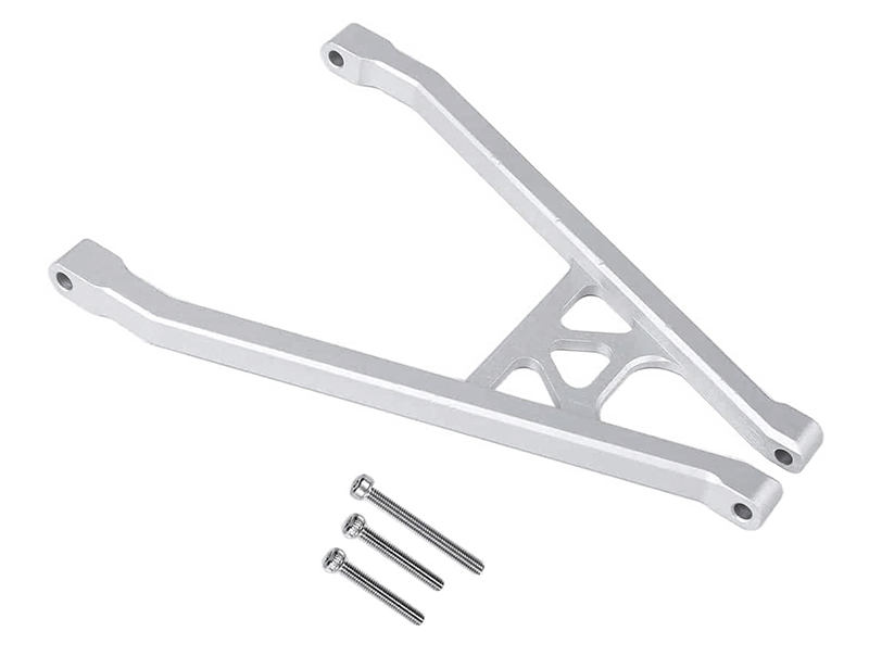 C31414SILVER Alloy Machined Rear Upper Suspension Arm for Axial 1/18 Yeti Jr RTR - Image 1