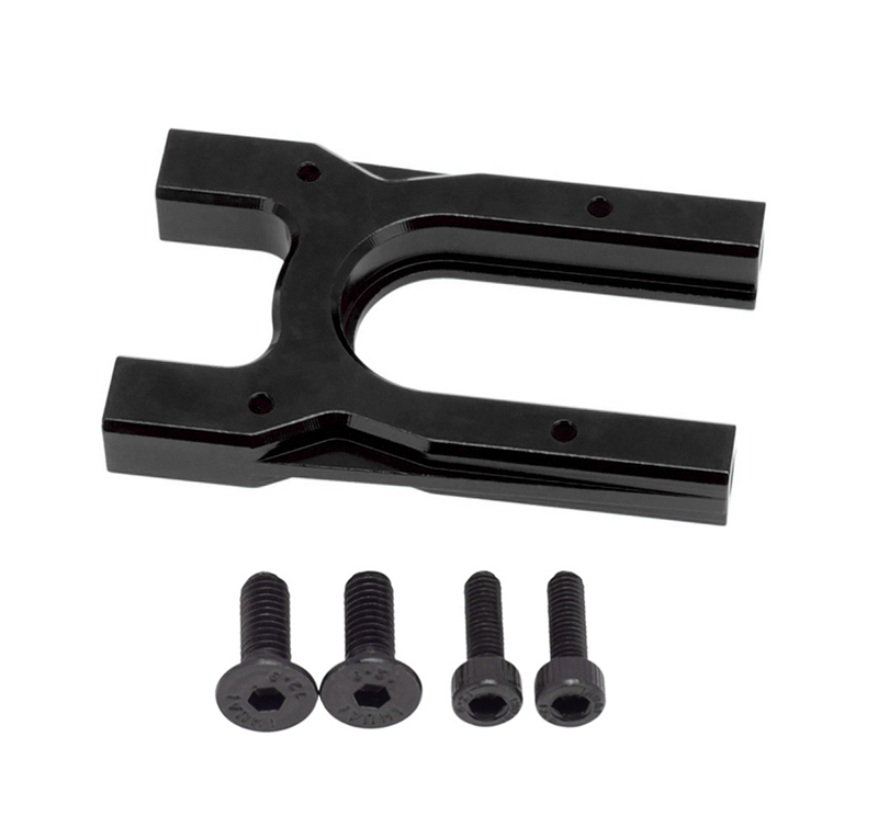 C31424BLACK Center Diff Mount for Arrma 1/8 Kraton, Typhon 6S & 1/7 Limitless ARA320499 - Image 1