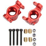 Alloy Machined Front Caster Blocks for Axial 1/10 RBX10 Ryft 4WD Rock Bouncer